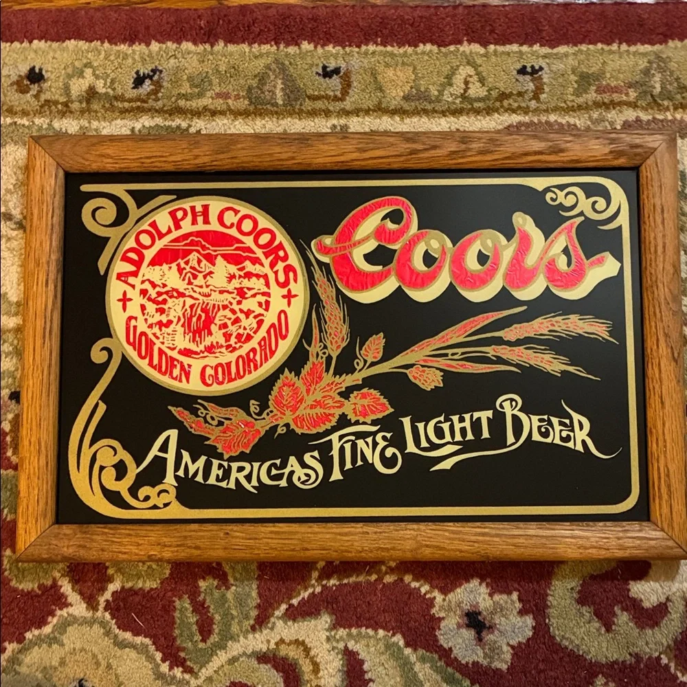 Coors Vintage Wall Sign - Picture 1 of 5